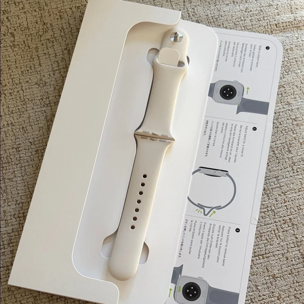 Apple Watch Sport Band - Cream